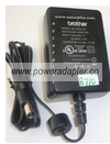 BROTHER AD-24ES-US AC ADAPTER 9VDC 1.6A 14.4W USED +(-) 2x5.5x10 BROTHER AD-24ES-US AC ADAPTER 9VDC 1.6A 14.4W USED +(-) 2x5.5x10